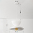 Kaze pendant lamp with double-sided shade - White