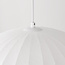 Pendant light Ume with double-sided shade - white