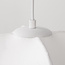White Asago 3-light pendant lamp with silk shades – KD design