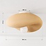 Wabi-Sabi Kawa ceiling lamp with light caramel stone effect – 41 cm