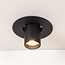 Recessed spotlight – Black Ø10 cm