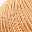 Boho pendant light Yori in rattan with playful fringe design – Ø40 cm
