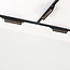 Modern 3-metre single-phase track lighting system with Nexu spotlights 3000K - Black
