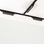 Modern 3-metre single-phase track lighting system with Nexu spotlights 4000K - Black
