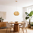 Natural Celina pendant lamp with rattan look