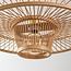 Designer pendant light Solara – bamboo with an open and airy design