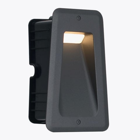 Recessed spotlights for outdoor use