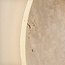 1-light wall lamp Artoa - travertine (natural stone) with glass globe