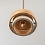 Japandi pendant light Travo made of travertine (natural stone) and light wood