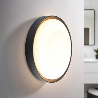 Dimmable bathroom wall light Buz - black