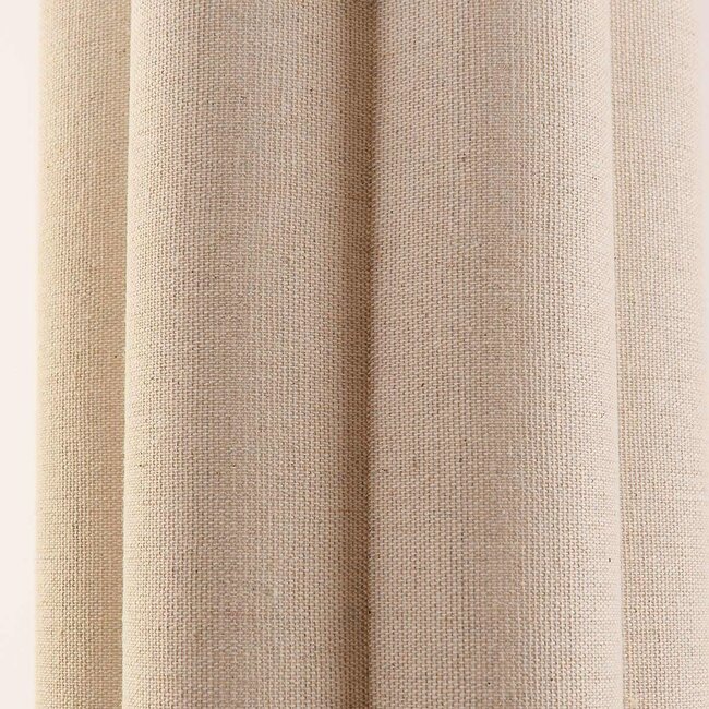 3-light modern pendant light Orza in beige linen