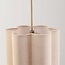 3-light pendant light Orza - beige linen