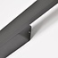 Modern bathroom lamp Tyge in black