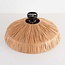 Boho ceiling light Baro Ø58 cm - natural raffia