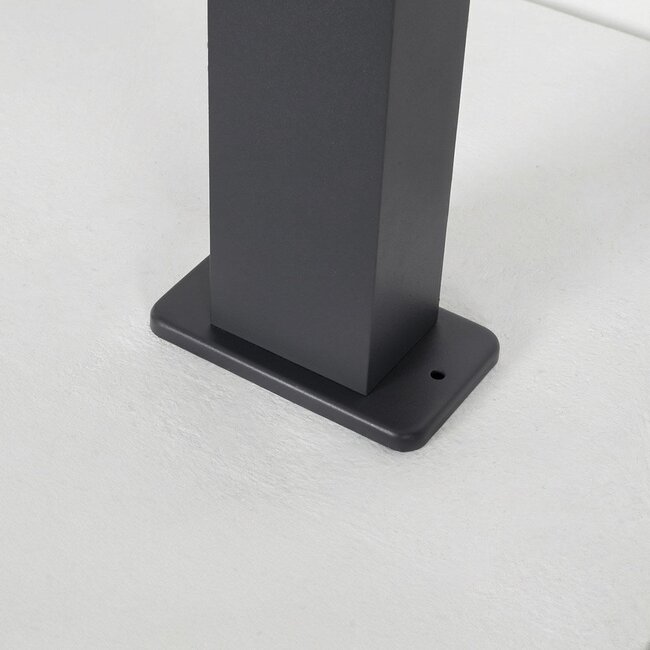 Modern outdoor floor lamp Thanos - 50 cm anthracite