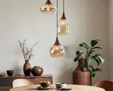 How do you make glass lampshades sparkling clean?