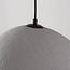 Wabi Sabi pendant light Cemento grey stone effect - 38 x 30 cm