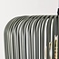 Pendant lamp Viro in green metal Ø38 cm