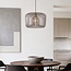 Pendant light Viro in light grey metal – Ø38 cm