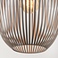 Pendant lamp Taro in light grey metal Ø35 cm
