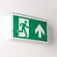 3 watt surface-mounted emergency lighting with 4 pictograms