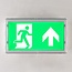 3W surface-mounted emergency lighting with 4 legends