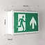 3 watt surface-mounted emergency lighting with 4 pictograms