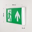 Surface-mounted emergency lighting 3W with 4 legends