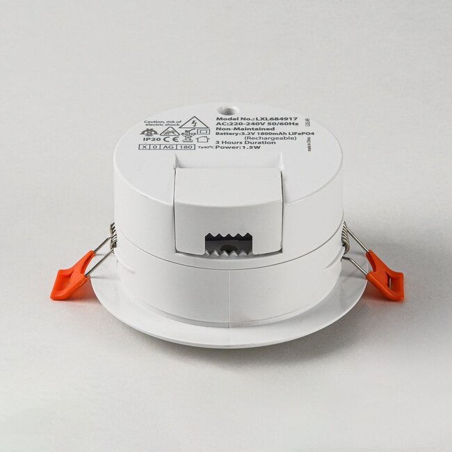 3W recessed spotlight emergency lighting