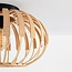 ceiling light Karo - open bamboo shade