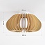 ceiling light Roia - wooden slats with diffuser