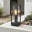 Industrial outdoor table lamp Ted - black