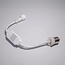 E27 coupling adapter, white – for connecting or extending festoon lighting cables and string lights