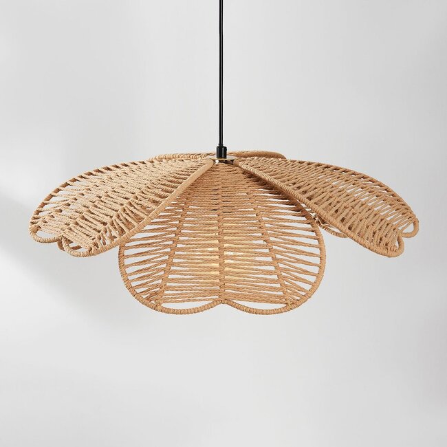Pendant light Solune made of natural cotton rope