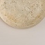 Wall lamp Teros - semi-circular travertine (natural stone)