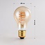 4W spiral lamp, 1800K, amber glass Ø60 - dimmable