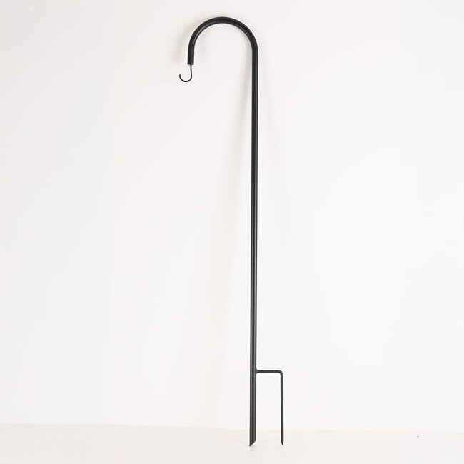 Metal garden poles with hook 120 cm - set of 5