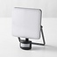 LED Floodlight including sensor and adjustable colour temperature