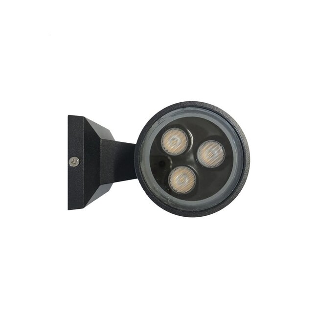 Dimmable solar outdoor wall light - Seth