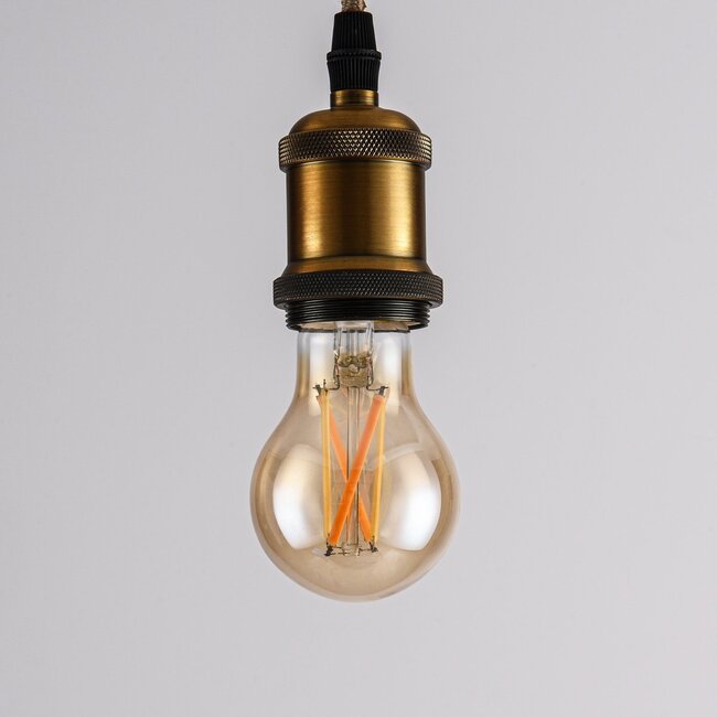 E27 A60 smart LED bulb dim-to-warm 7W amber (Tuya)
