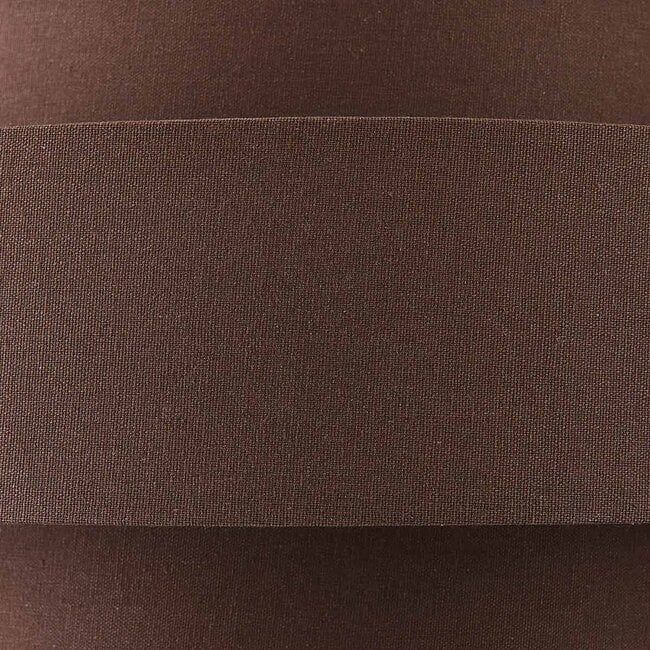 pendant light Zavon - layered fabric shade in dark brown