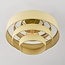 ceiling light Mavro - layered fabric shade in cream beige