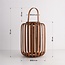 Solar lantern Solari with bamboo look - rechargeable and dimmable