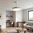 Ceiling fan Haizea with integrated LED and remote control - white