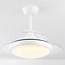 Ceiling fan Haizea with integrated LED and remote control - white