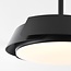 Ceiling fan Ventu with integrated LED and remote control - black