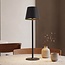 Wireless table lamp Silo with dimmable light and adjustable colour temperature - black