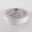 3-light ceiling light Neroi - beige with layered linen shades