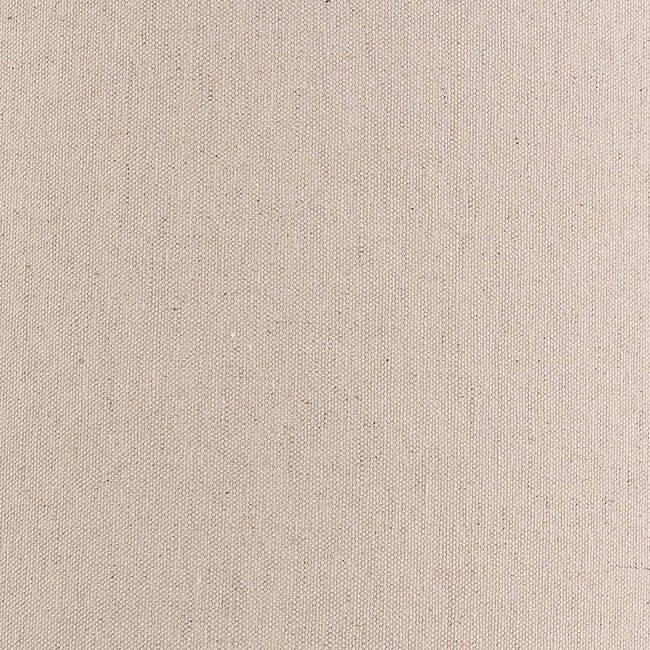 Pendant light Aureo in beige with linen shade and travertine effect