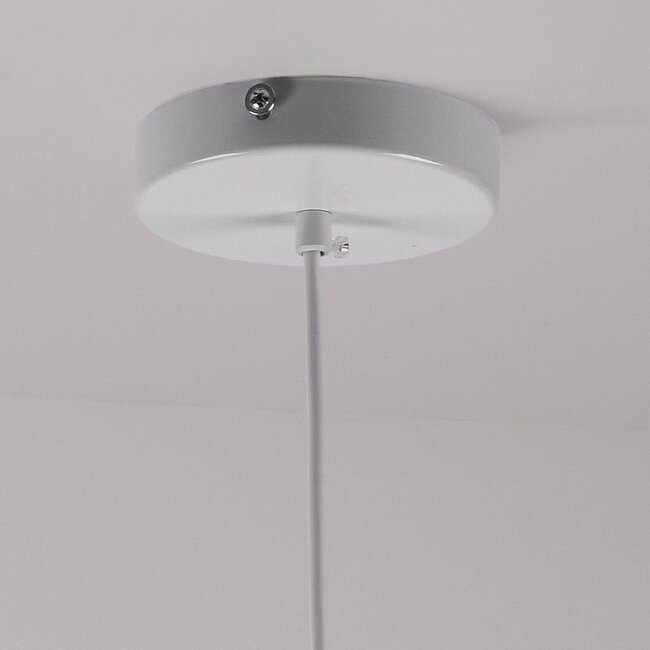 Wabi Sabi pendant light Cemento white stone effect - 38 x 30 cm